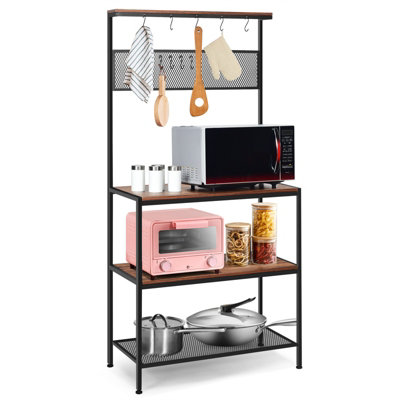 Microwave stand deals for large microwave