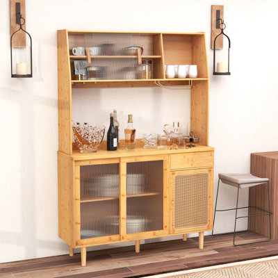 Bamboo sideboard deals