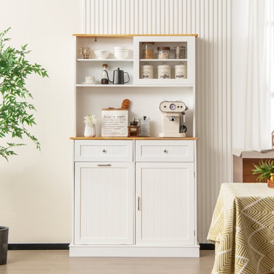 Narrow deals kitchen hutch