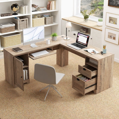 Bobby ray l shaped desk online
