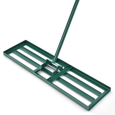 Heavy Duty Lawn Rake，35 x 85 cm,Verbesserter