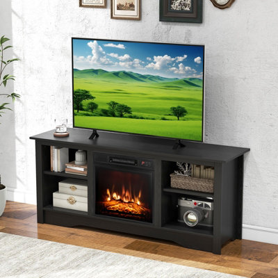 Costway Living Room TV Console Table TV Stand for up to 65