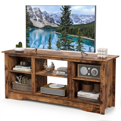 Costway Living Room TV Console Table TV Stand for up to 65