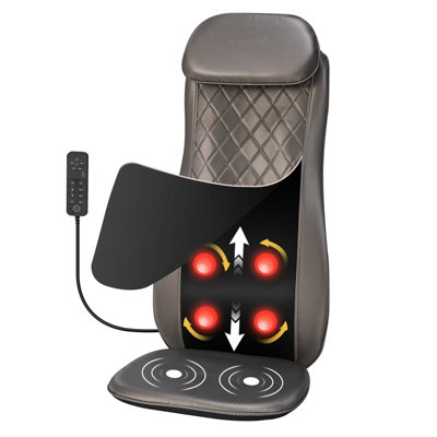 Shiatsu Massage with Heat Massage Chair-Golden | Costway