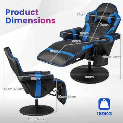 Costway massage best sale gaming chair