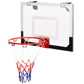 Costway Mini Basketball Hoop Over-The-Door Basketball Backboard Sports Exercise