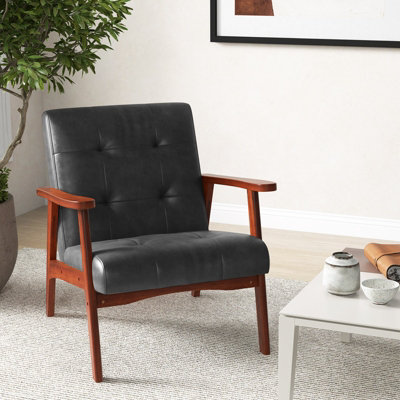 Upholstered on sale reading chair