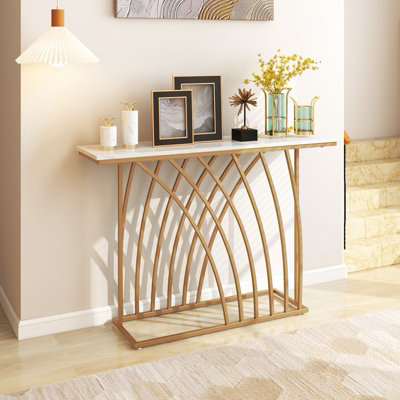 Modern narrow deals hallway table