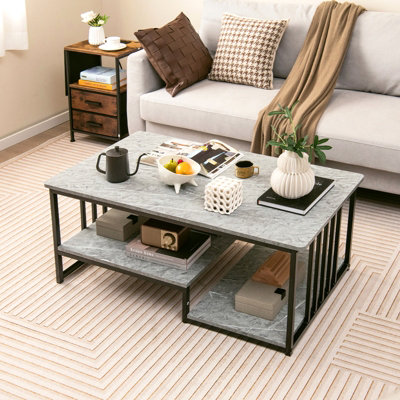 Faux coffee deals table