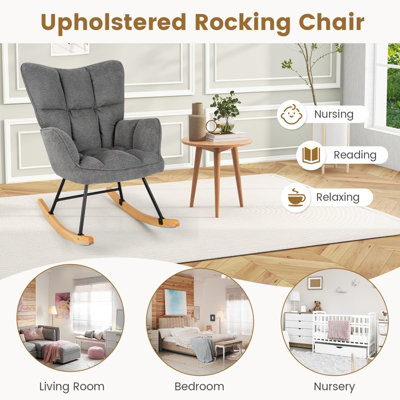 Rocking sofa chair nursery online