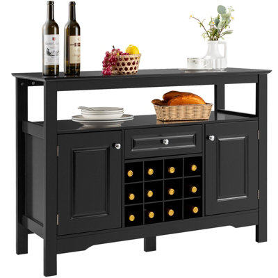 Sideboard buffet deals with wine rack