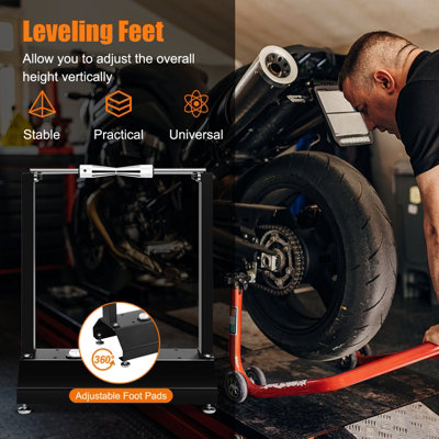 Costway Motorcycle Tyre Balancer Motor Bike Rim Tire Balancing Spin ...