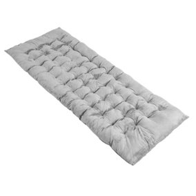 Costway Outdoor Camping Cot Pads Crystal Velvet Sleeping Pads Mattress Lounge Chair Cushion