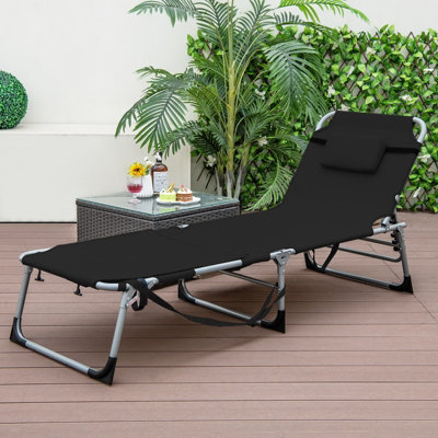 Folding outdoor chaise lounge discount