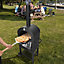 Costway Outdoor Pizza Oven Wood-fired Pizza Maker Pizza Stone with Waterproof Cover