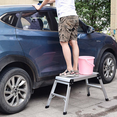 Aluminum step stool platform hotsell