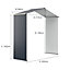 Costway Outdoor Storage Shed Extension Kit for 195 cm Shed Width Increased Storage Space