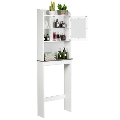 Costway Over-the-Toilet Cabinet w/ Adjustable Shelves