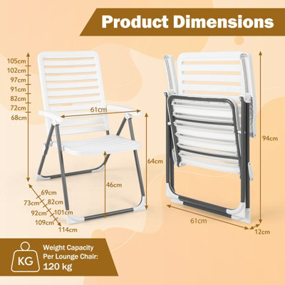 Adjustable height deals camp chair