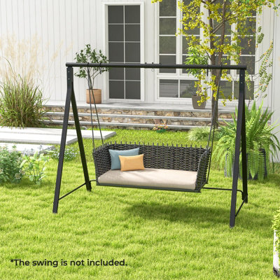 Garden swing metal deals frame