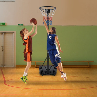 Toddler Basketball Hoop Height Adjustable For Kids Indoor Outdoor Play Portable Basketball Goal Poolside Basketball Hoop For Swimming Pool Basketball