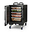 Costway Portable Insulated Food Pan Carrier End-Loading Food Warmer 5 Full-size Pans 77L