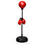 Costway Punching Ball Height Adjustable Stand Box Fightball Set Includes Boxing Gloves