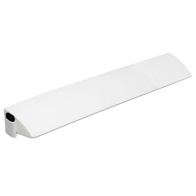 Costway Queen Size Bed Wedge Pillow Bolster Triangle Pillow Long Gap Filler Side Pocket