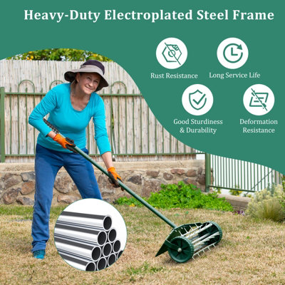 Heavy duty lawn deals aerator