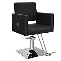 Costway Salon Barber Chair Height Adjustable 360 Degree Swivel Hairdressing Chair Hair Salon