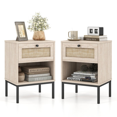 Costway mini deals nightstand