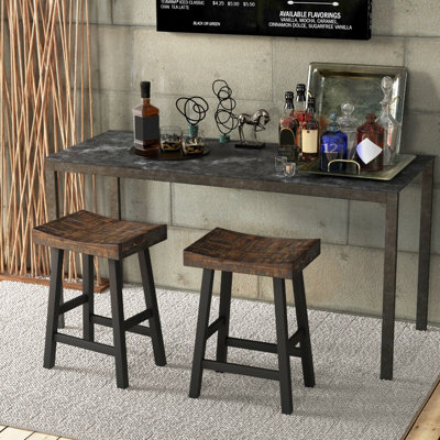 Saddle style 2024 counter stools