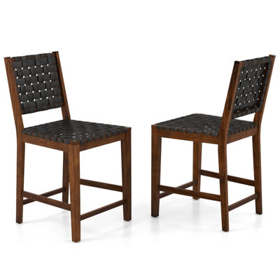 Woven deals bar chairs