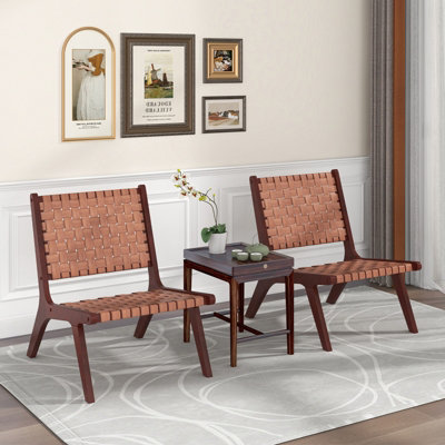 Set of 2 living deals room accent chairs