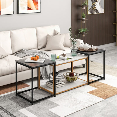 Contemporary coffee and store end tables