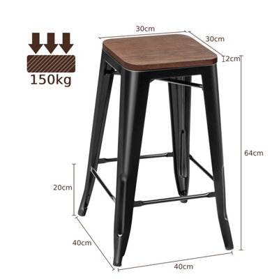 Costway bar stools set store of 4