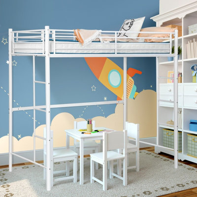 Dhp junior loft bed deals curtain set