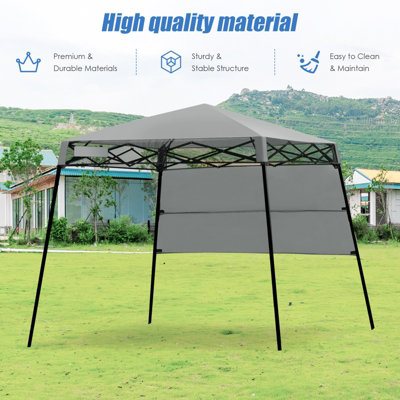 Costway Slant Leg Pop up Canopy Outdoor Tent Lightweight Shelter