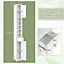 Costway Slim Bathroom Tall Cabinet Freestanding Storage Cabinet Organizer w/ Drawer