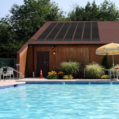 Costway Swimming Pool Heating System 300 x 75 cm Solar Collector Panels - 8