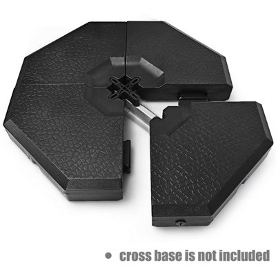 Costway t 4PCS Cantilever Offset Umbrella Base Weight Stand Base Stand ...