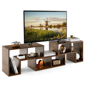 Costway TV Stand for TVs up to 65 Inches Free Combination Adjustable TV Cabinet Center