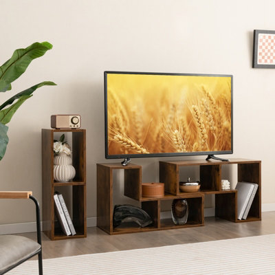 Costway TV Stand for TVs up to 65 Inches Free Combination Adjustable TV Cabinet Center