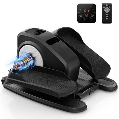 Costway Under Desk Elliptical Machine Electric Ellipse Leg Exerciser