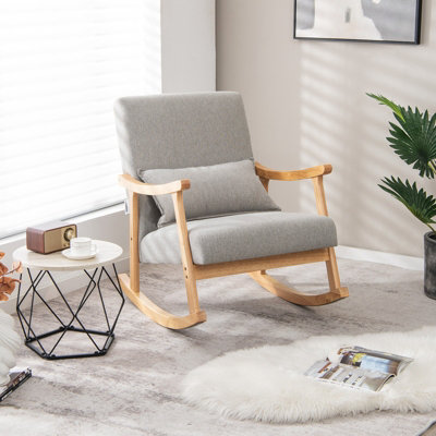 Rocking chair on deals carpet