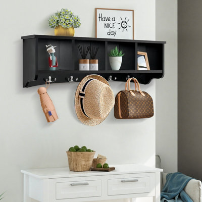 Coat rack deals cabinet