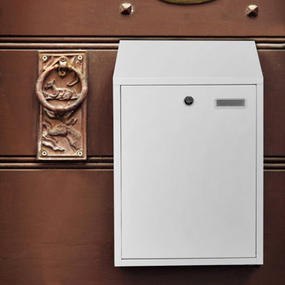 Mailboxes For Outside, Wall Mount Locking Mailbox, Security