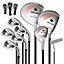 Costway Womens 9 PCS Complete Golf Club Set Includes 460cc Alloy Driver Right Handed