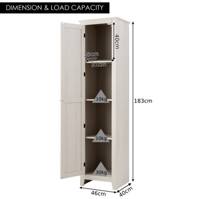 Tall cupboard deals storage unit