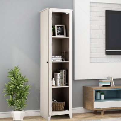 Tall entertainment deals cabinet with doors